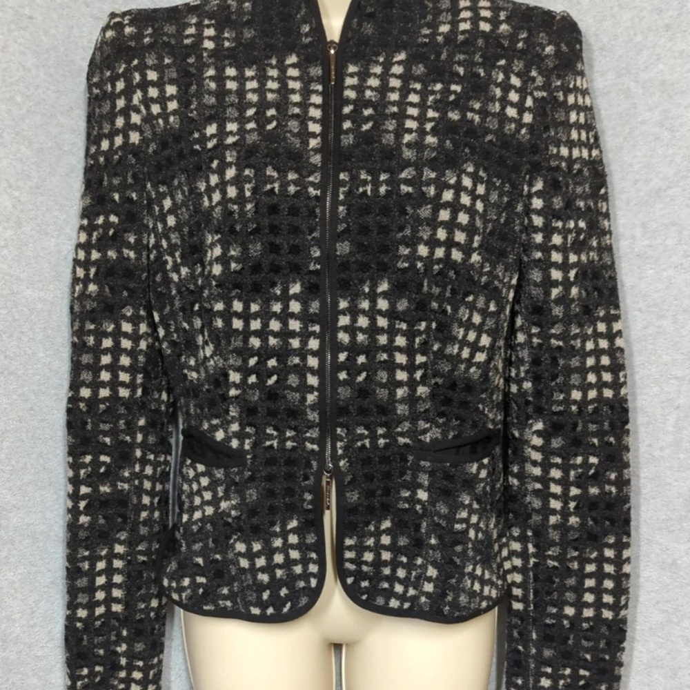 Giorgio Armani zip up sweater